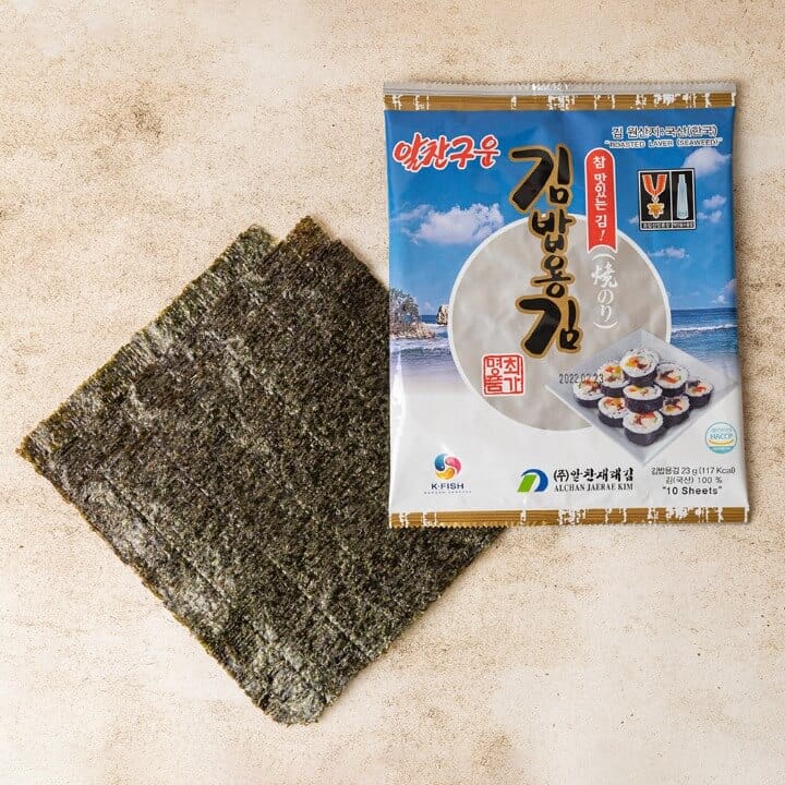 [선물세트] 40년 전통 조미김 전문업체의 구운 김밥용김