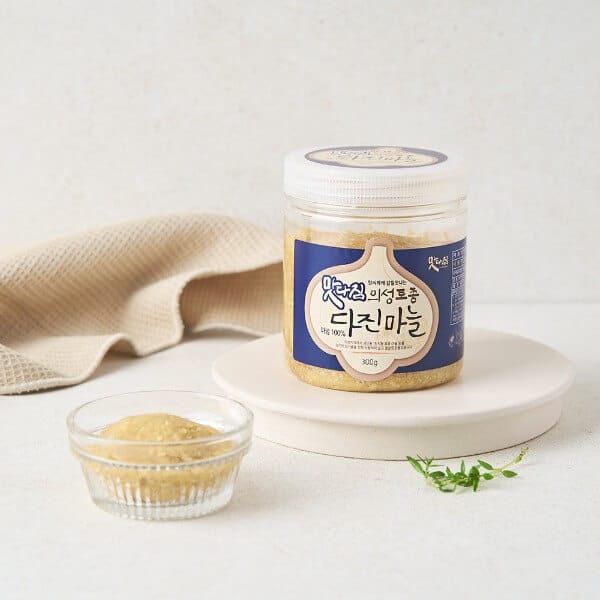 알싸한 감칠맛의 경북 의성 다진 마늘
