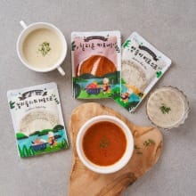 양송이비프/칠리콘 카르네/컬리플라워 해물 수프 3종
