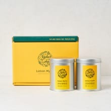 카페인 없는 향긋한 허브티 레몬머틀 티백 2캔 선물세트